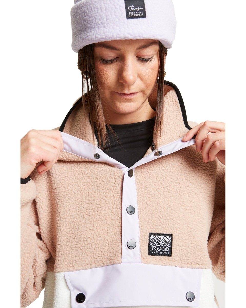 Rojo Supa Fleece Popover 2026 Warm Taupe - Elevation107