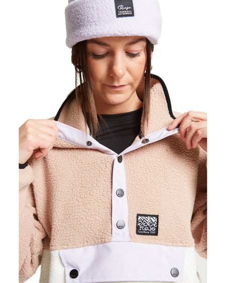 Rojo Supa Fleece Popover 2026 Warm Taupe - Elevation107