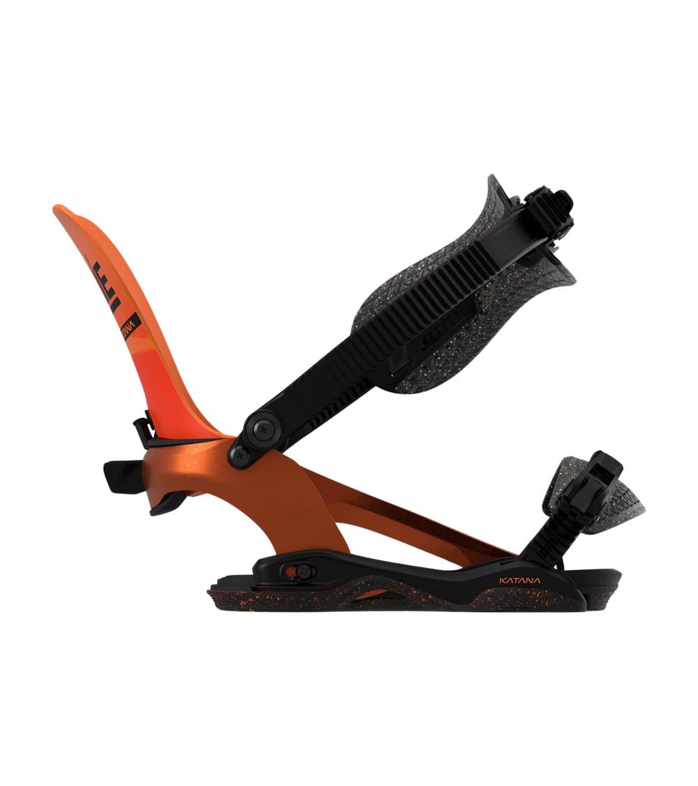 Rome Katana Asym Wrap FASE Snowboard Bindings 2026 Team - Elevation107