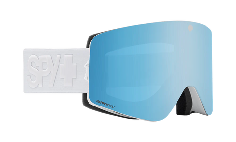 Spy Marauder SE Goggles Matte White / Happy Boost Bronze Ice Blue Mirror + Spare Lens