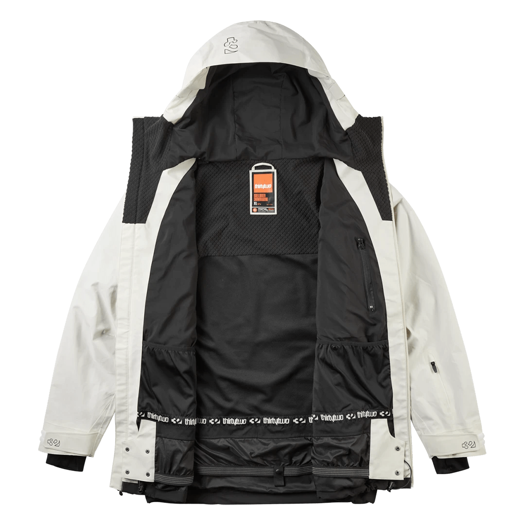 ThirtyTwo TM Recycled Jacket Mens 2026 Off White - Elevation107