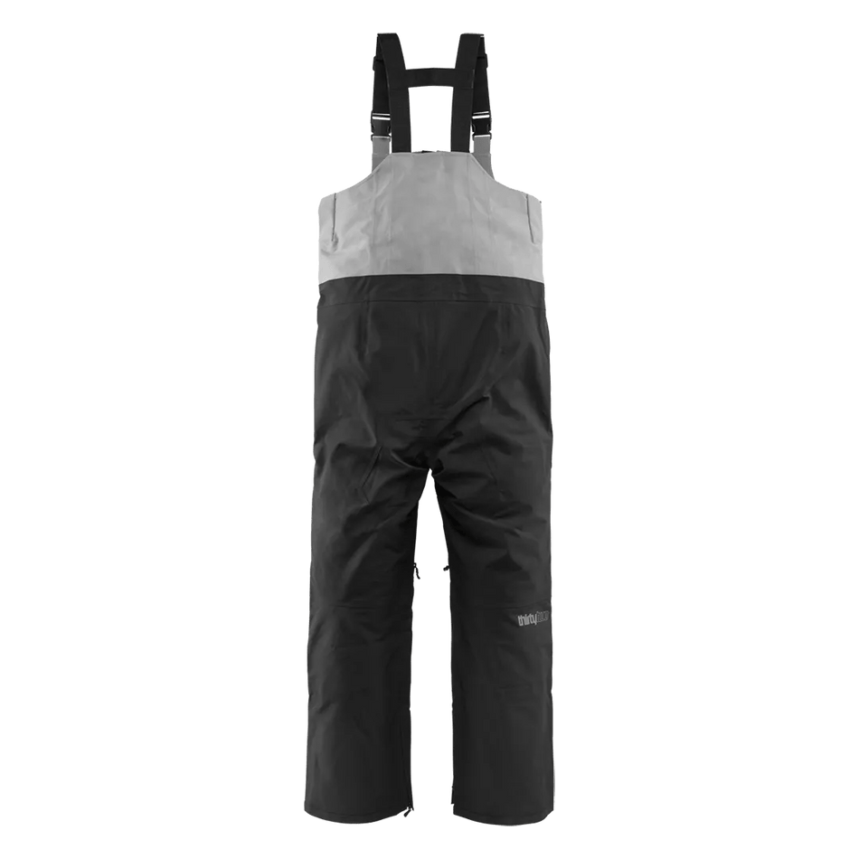 ThirtyTwo TM - 3 Recycled Bib Pants Mens 2026 Black / Grey - Elevation107