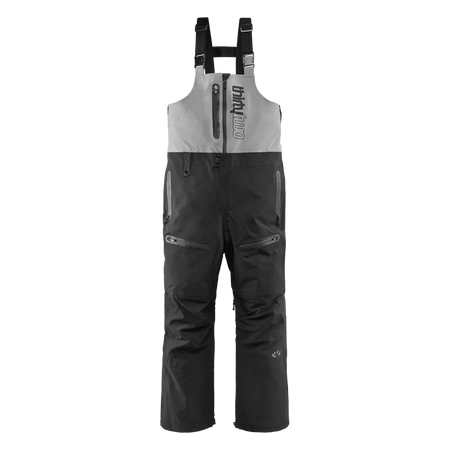 ThirtyTwo TM - 3 Recycled Bib Pants Mens 2026 Black / Grey - Elevation107