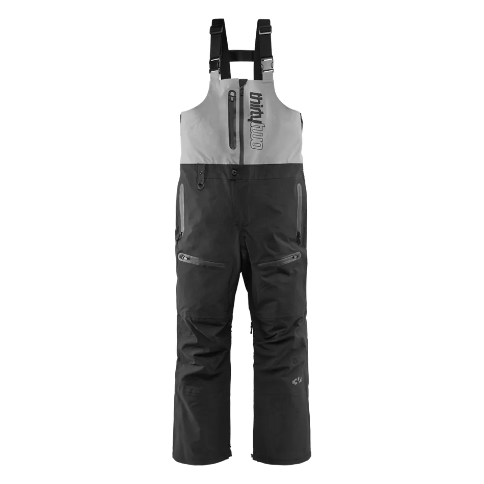 ThirtyTwo TM - 3 Recycled Bib Pants Mens 2026 Black / Grey - Elevation107