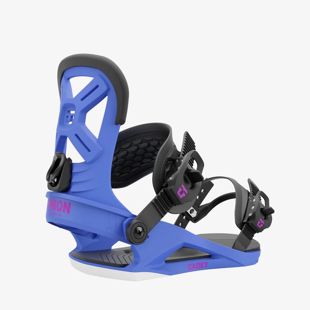 Union Cadet Snowboard Bindings Kids 2025 Blue - Elevation107