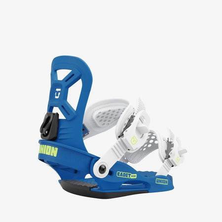 Union Cadet Mini Snowboard Bindings Kids 2025 Blue - Elevation107