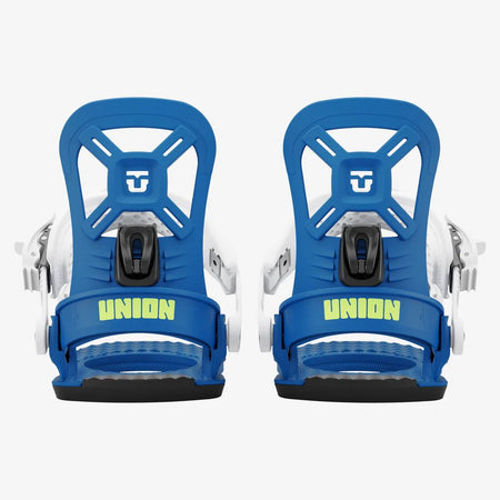 Union Cadet Mini Snowboard Bindings Kids 2025 Blue - Elevation107