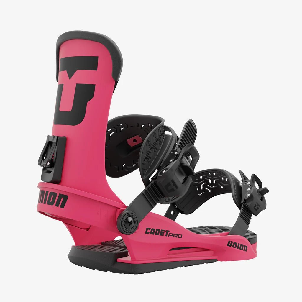 Union Cadet Pro Snowboard Bindings Kids 2025 Magenta - Elevation107