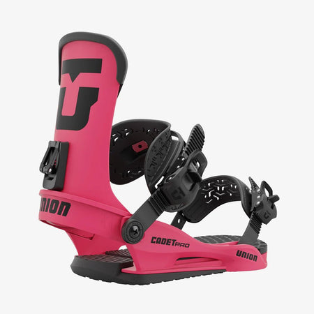 Union Cadet Pro Snowboard Bindings Kids 2025 Magenta - Elevation107