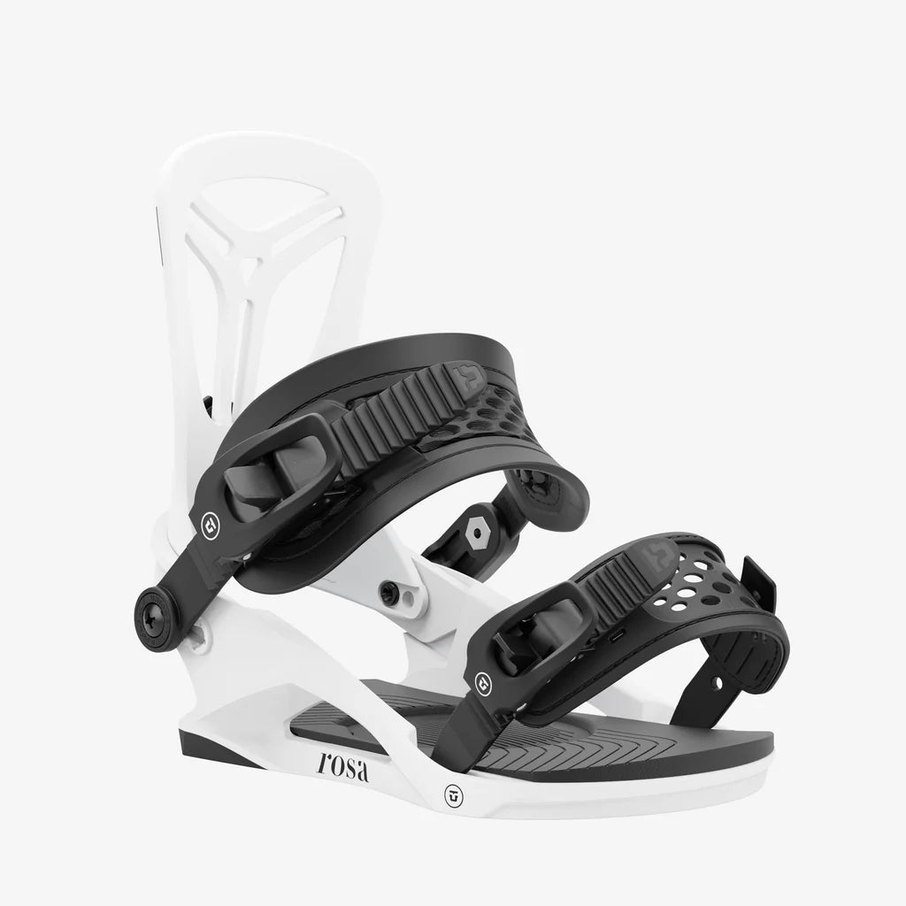 Union Rosa Snowboard Bindings Womens 2025 White - Elevation107