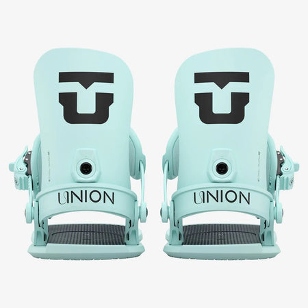 Union Legacy Snowboard Bindings Womens 2026 Aqua - Elevation107
