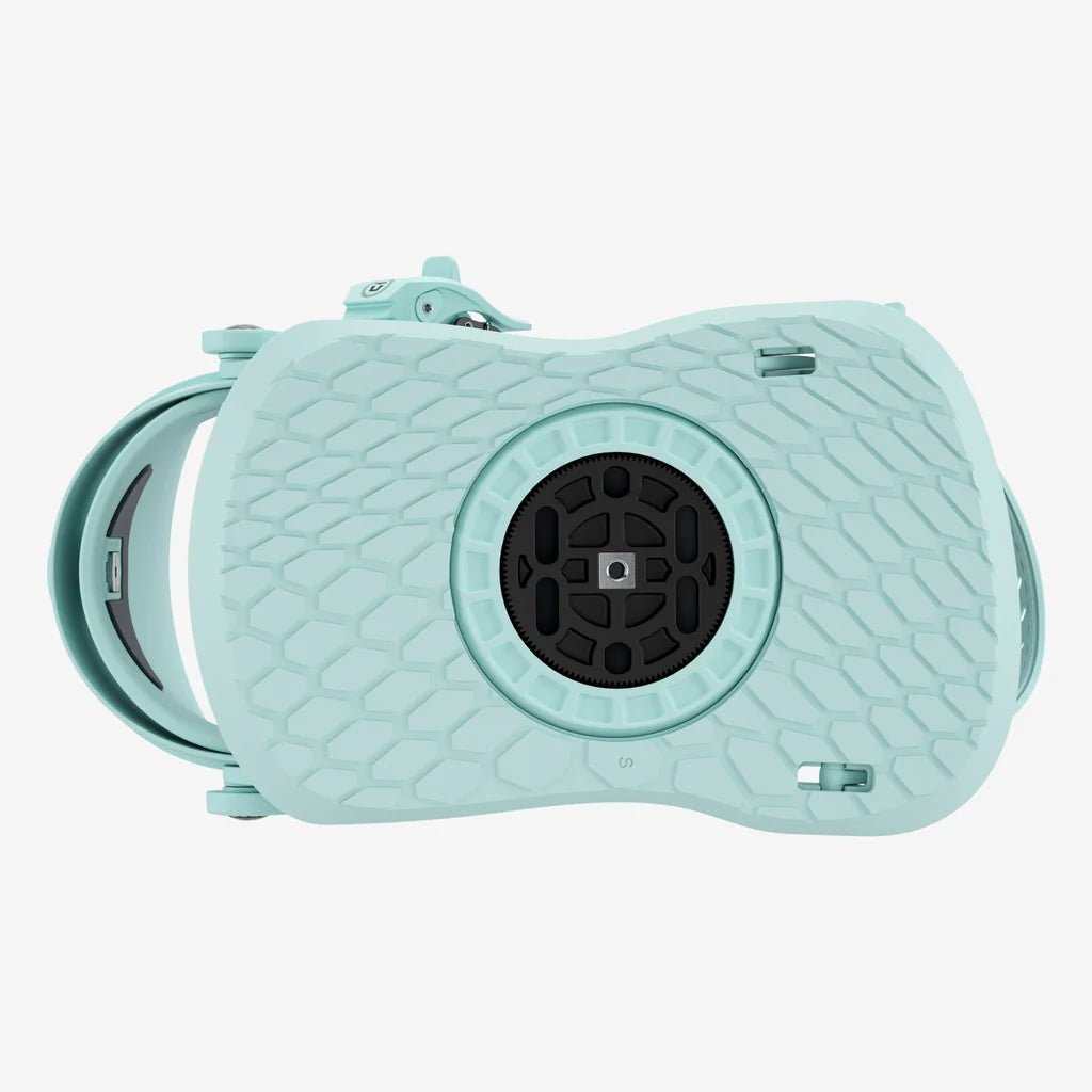 Union Legacy Snowboard Bindings Womens 2026 Aqua - Elevation107