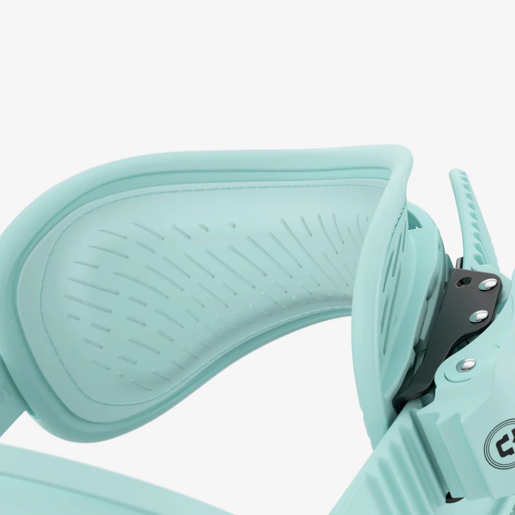 Union Legacy Snowboard Bindings Womens 2026 Aqua - Elevation107