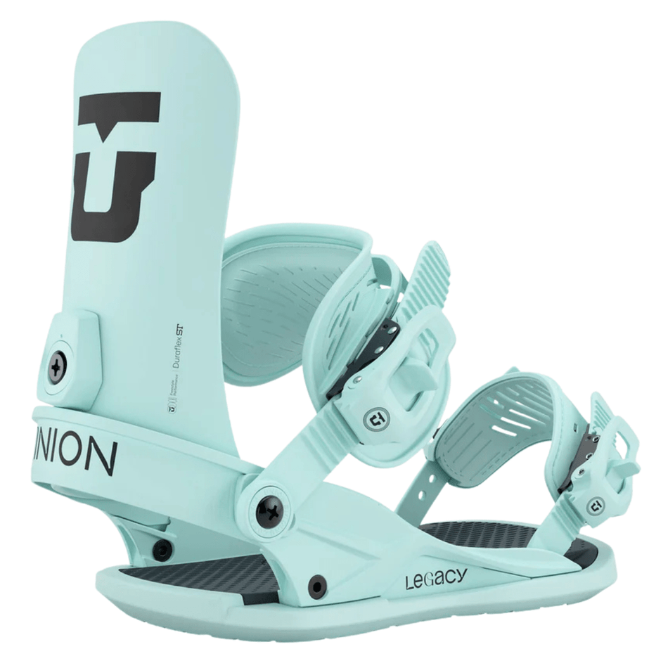 Union Legacy Snowboard Bindings Womens 2026 Aqua - Elevation107