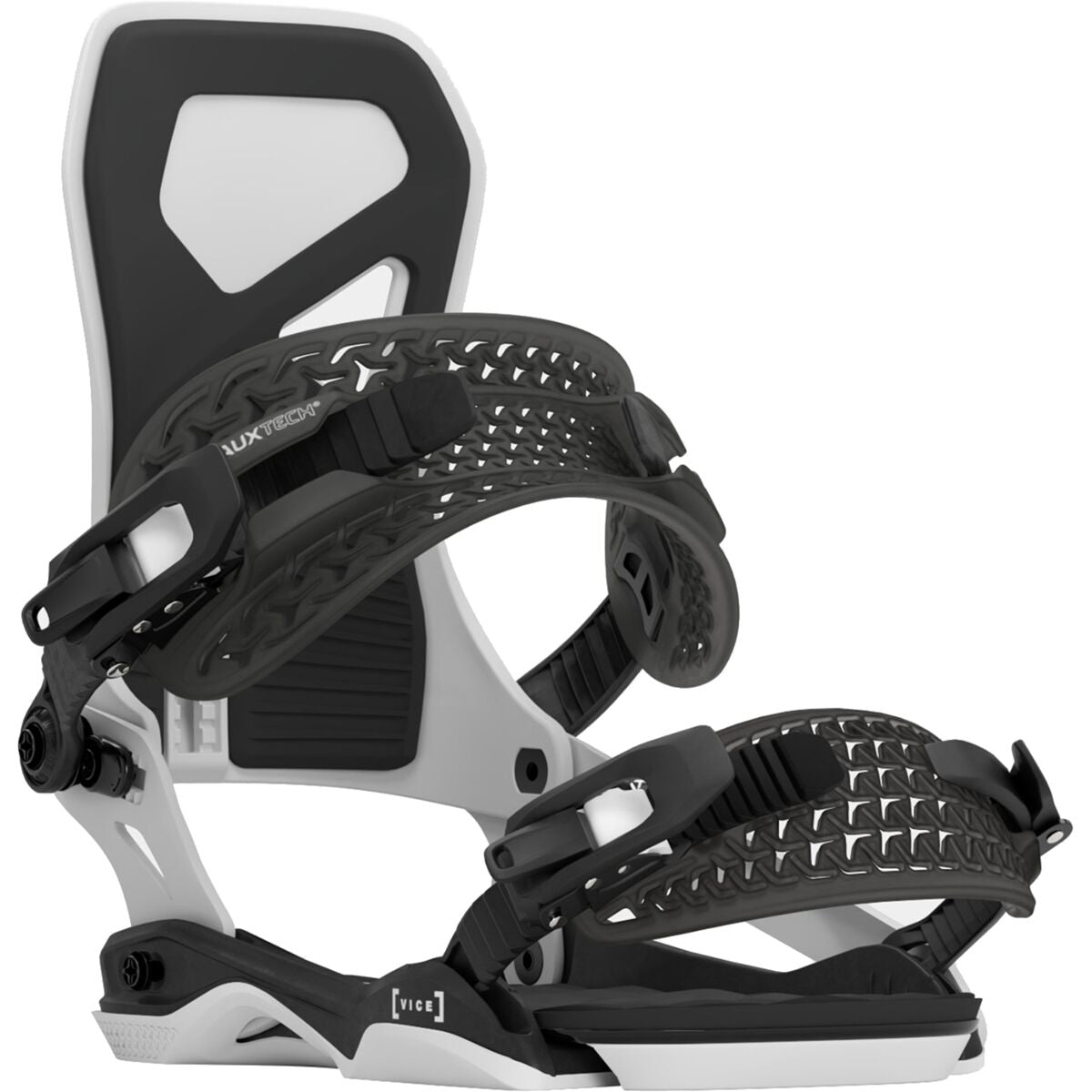 Rome Vice Snowboard Bindings Mens White - Elevation107