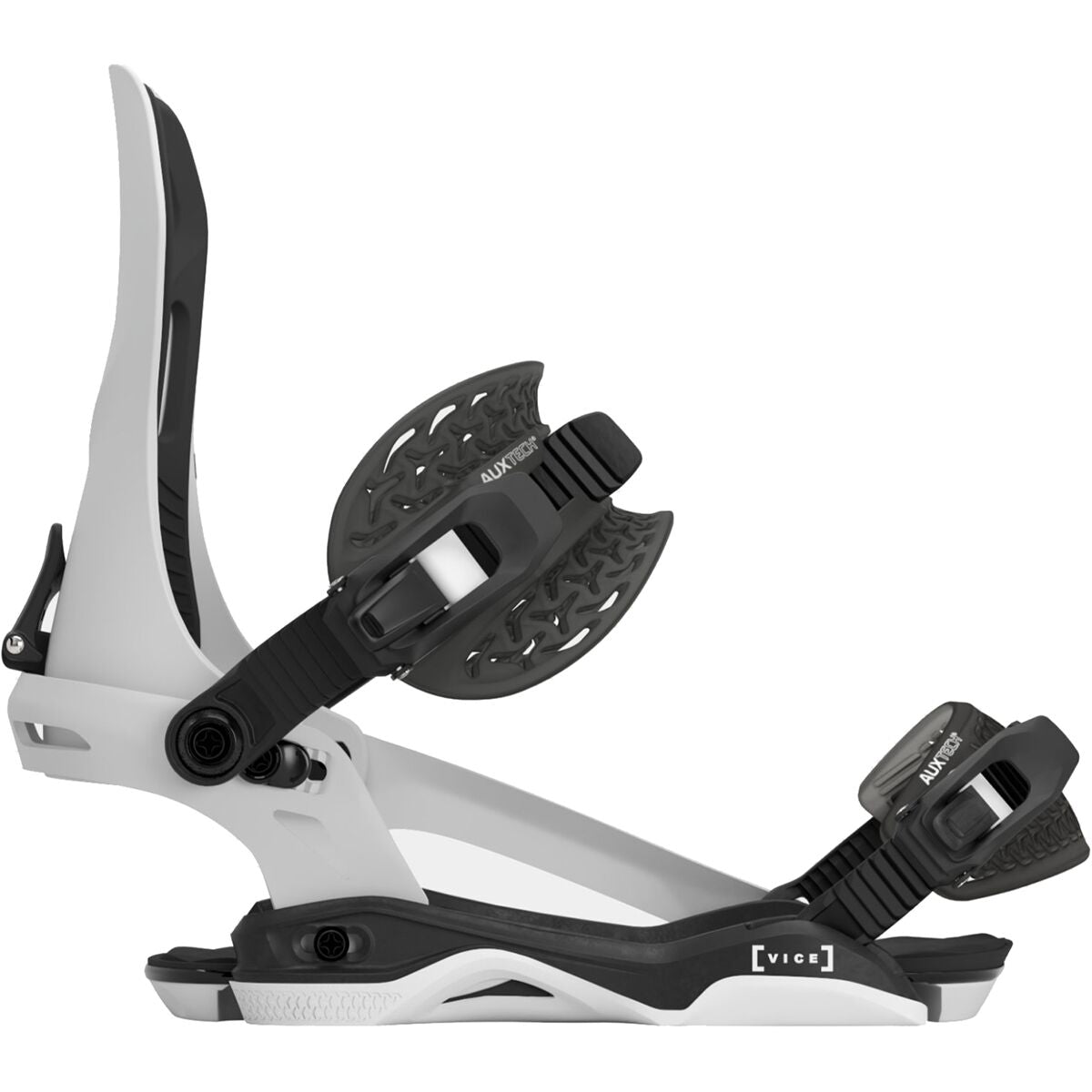 Rome Vice Snowboard Bindings Mens White - Elevation107