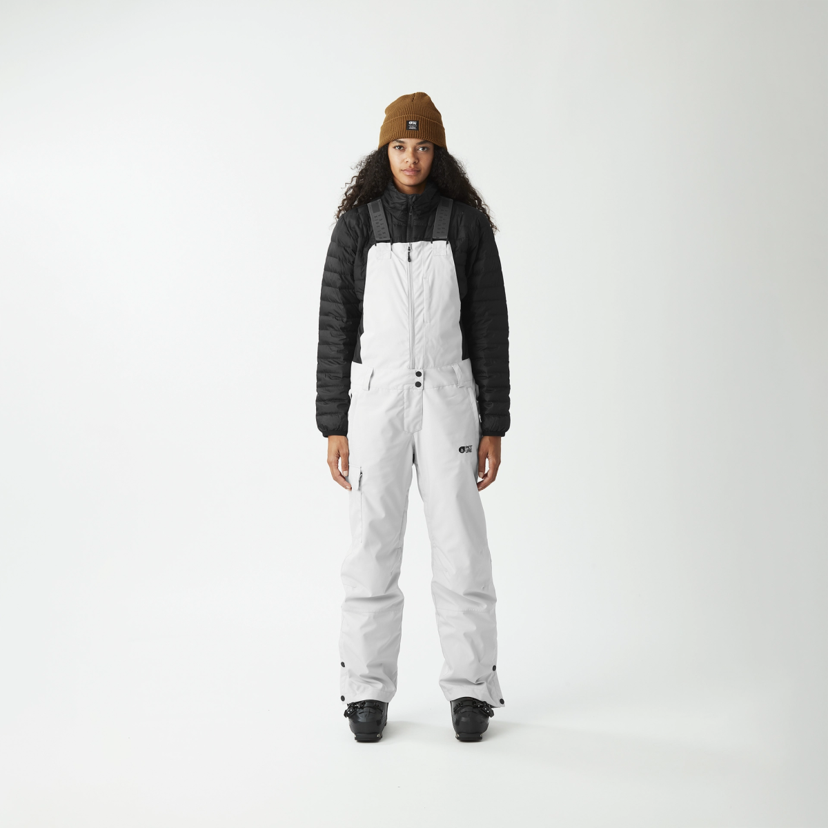 Picture Brita Bib Pants Womens 2026 Vapor Grey - Elevation107