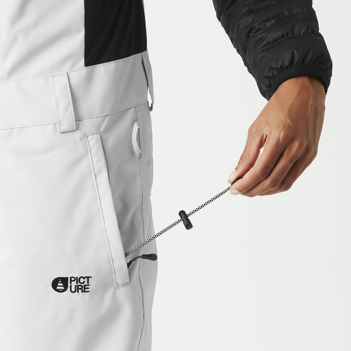 Picture Brita Bib Pants Womens 2026 Vapor Grey - Elevation107