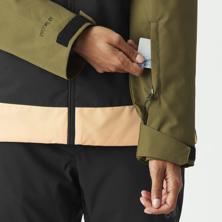 Picture Seakrest Jacket Womens 2026 Tobacco Black - Elevation107