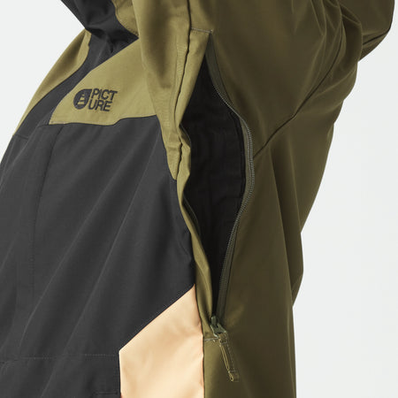 Picture Seakrest Jacket Womens 2026 Tobacco Black - Elevation107