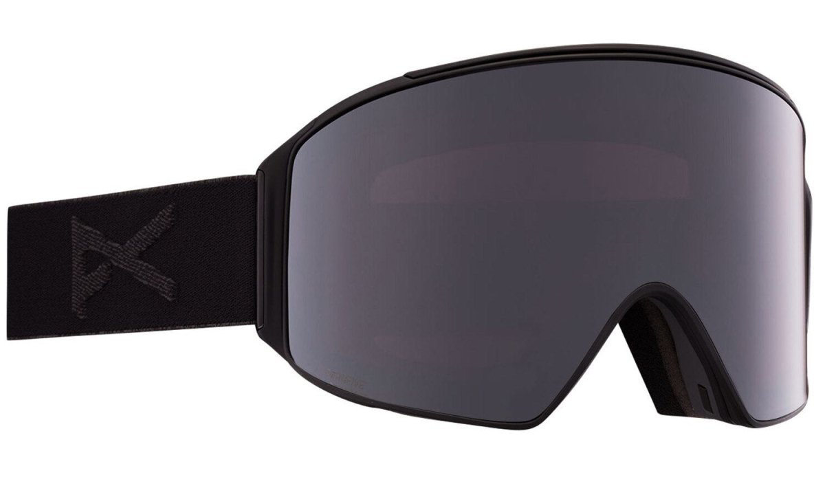 Anon M4 Cylindrical Snap Back Goggles & MFI Face Mask & Spare Lens Smoke / Perceive Sun Onyx Lens - Elevation107