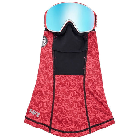 Anon M4S Cylindrical Goggles & MFI Face Mask & Spare Lens Joshua Noom / Perceive Variable Blue Lens - Elevation107