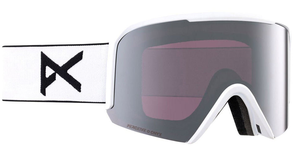 Anon Nesa Goggles White / Perceive Sun Oynx Lens - Elevation107