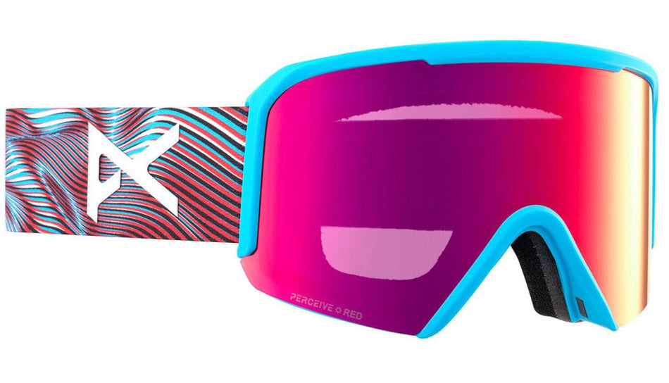 Anon Nesa Goggles Waves / Perceive Sunny Red Lens - Elevation107