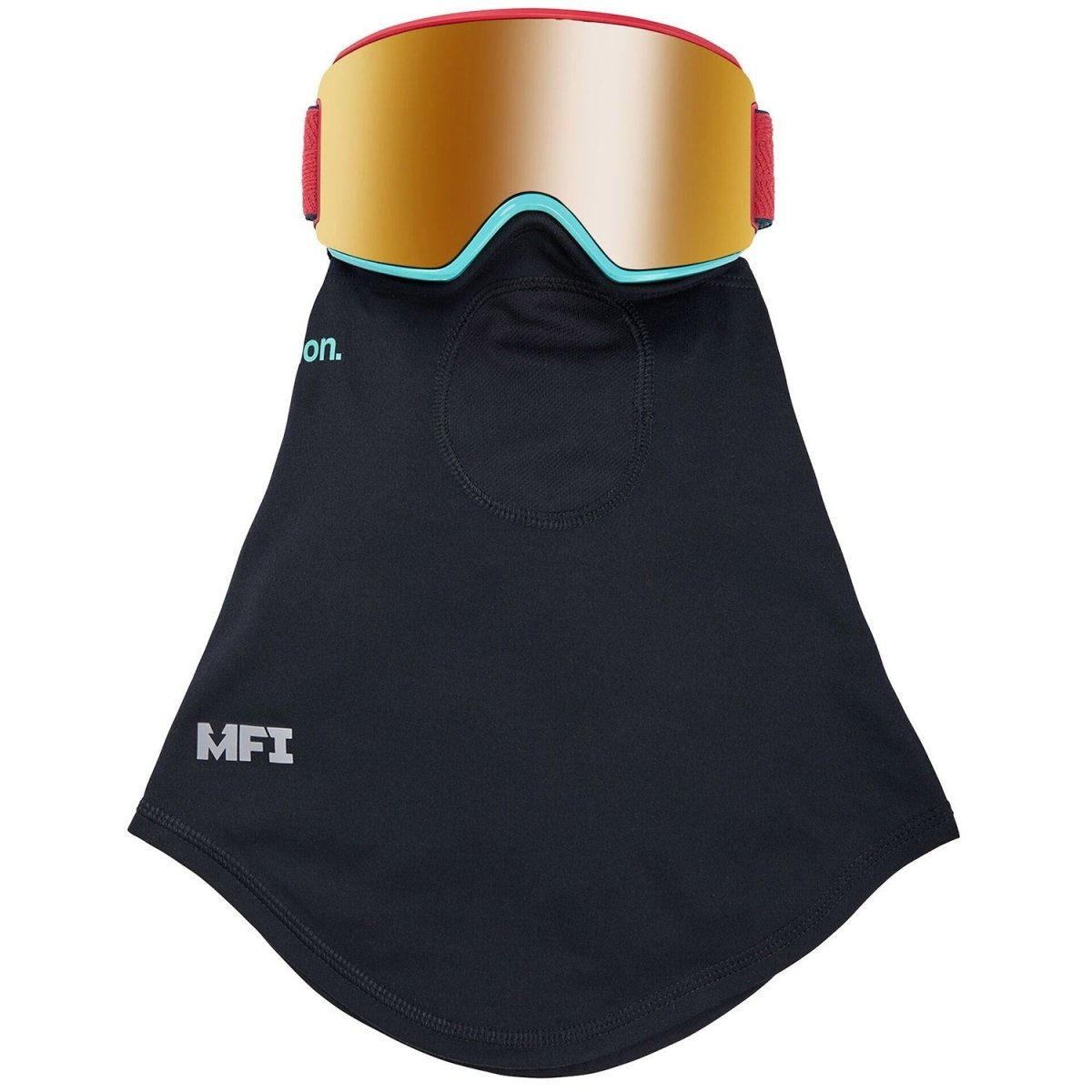 Anon WM3 Goggles & MFI Face Mask & Spare Lens Low Bridge Fit 2024 Coral / Perceive Sun Bronze Lens - Elevation107