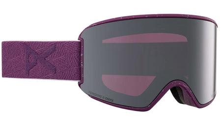 Anon WM3 Goggles & MFI Face Mask & Spare Lens Low Bridge Fit 2024 Grape / Perceive Sun Onyx Lens - Elevation107