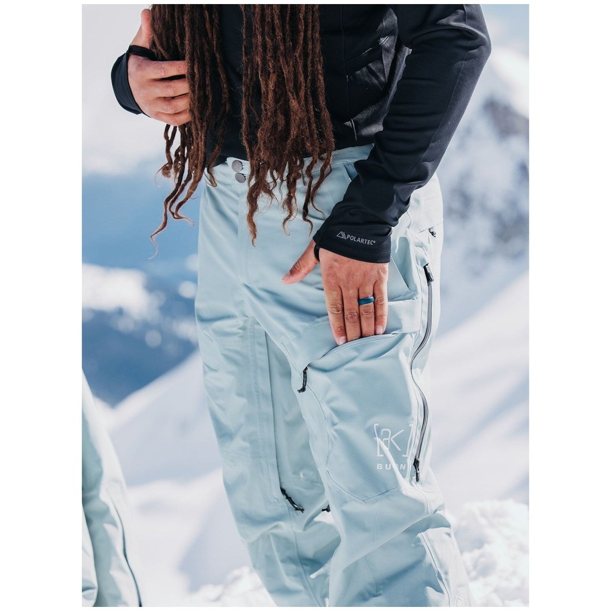 Burton [AK] Swash GORE - TEX Mens Pants Petrol Green - Elevation107