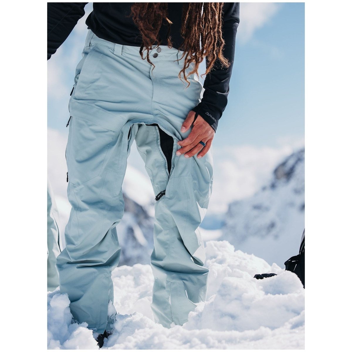 Burton [AK] Swash GORE - TEX Mens Pants Petrol Green - Elevation107