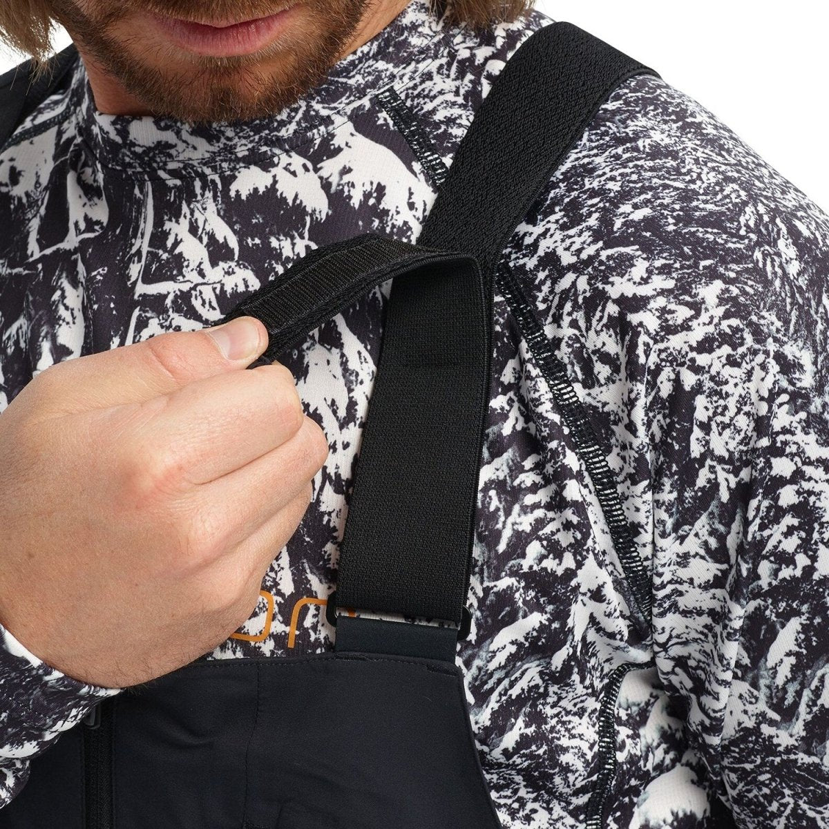 Burton [AK] Freebird GORE - TEX Mens Bib Pants Black - Elevation107