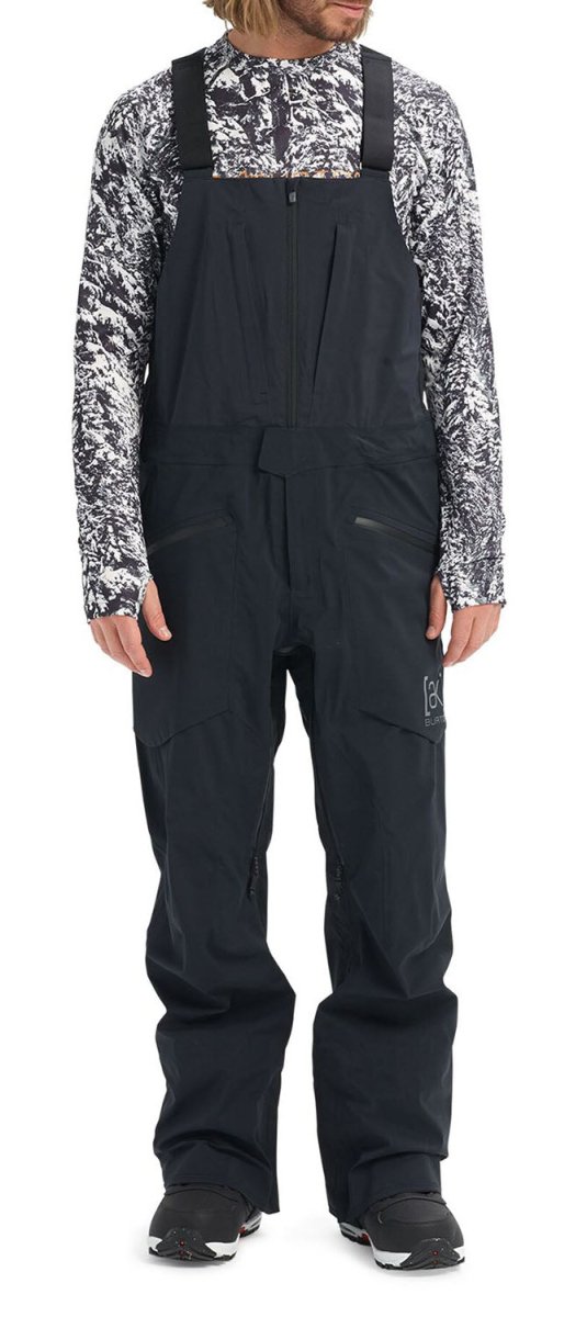 Burton [AK] Freebird GORE - TEX Mens Bib Pants Black - Elevation107