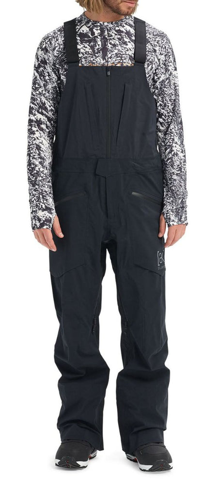 Burton [AK] Freebird GORE - TEX Mens Bib Pants Black - Elevation107