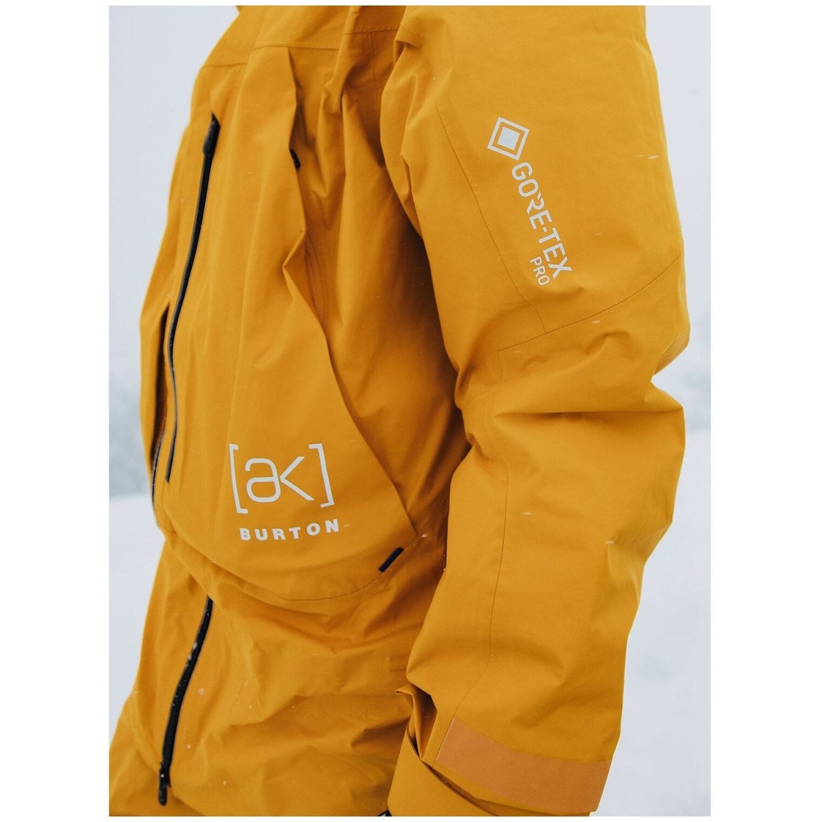 Burton [ak] Tusk GORE - TEX Pro Jacket Mens 2025 Goldenrod - Elevation107