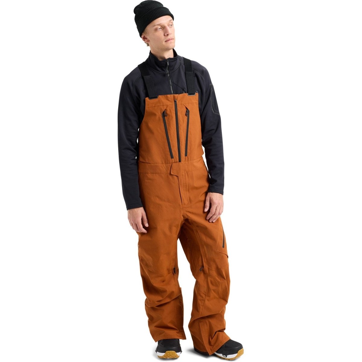 Burton [ak] Cyclic GORE - TEX Bib Pants Mens 2026 Chestnut Brown - Elevation107