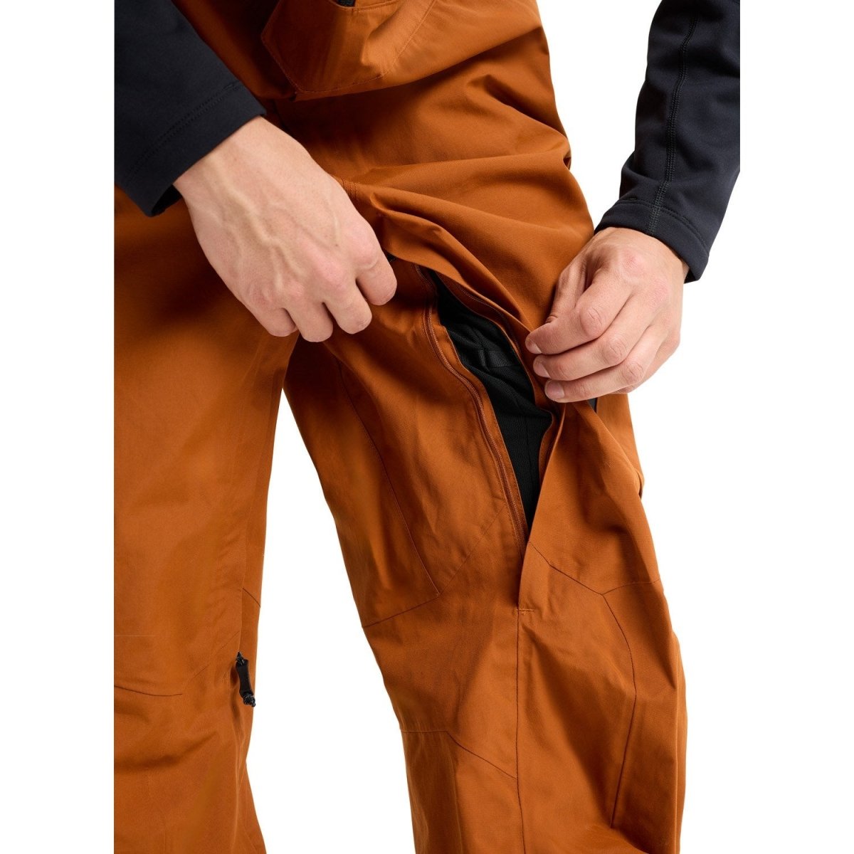 Burton [ak] Cyclic GORE - TEX Bib Pants Mens 2026 Chestnut Brown - Elevation107