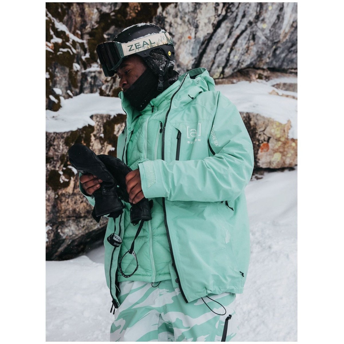 Burton [ak] Cyclic GORE - TEX Jacket Mens 2025 Powder Mint - Elevation107