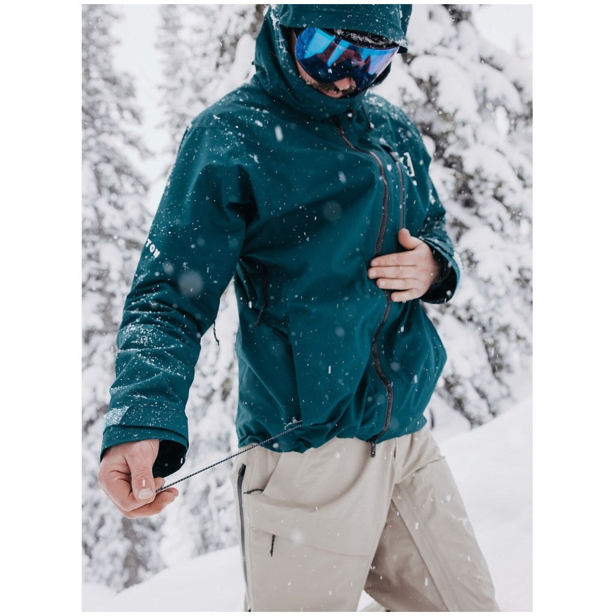 Burton [ak] Cyclic GORE - TEX Jacket Mens 2025 Deep Emerald - Elevation107