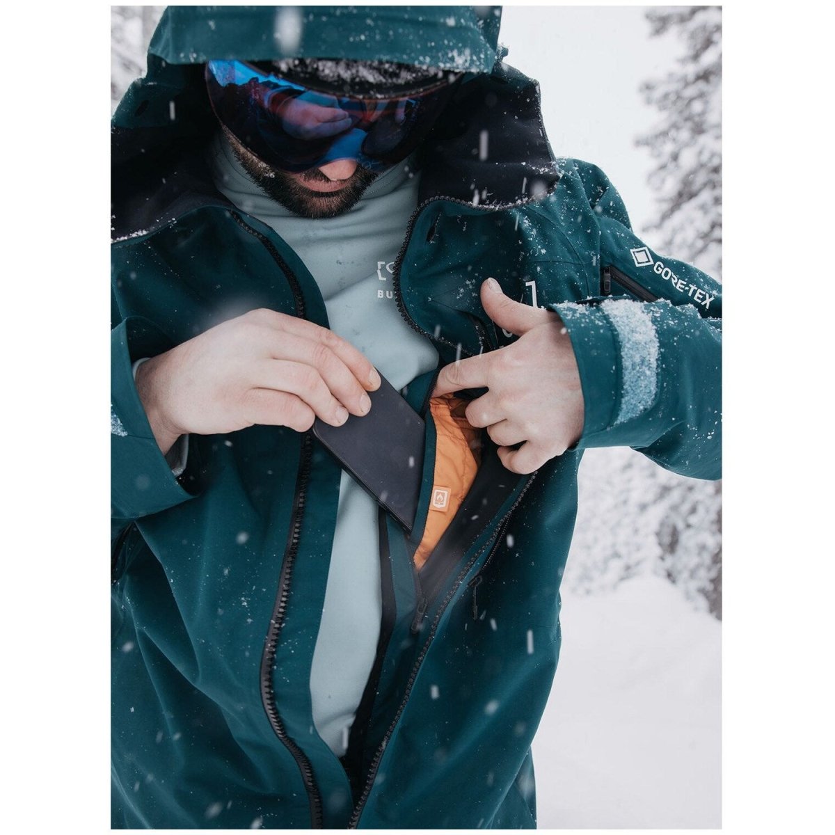 Burton [ak] Cyclic GORE - TEX Jacket Mens 2025 Deep Emerald - Elevation107