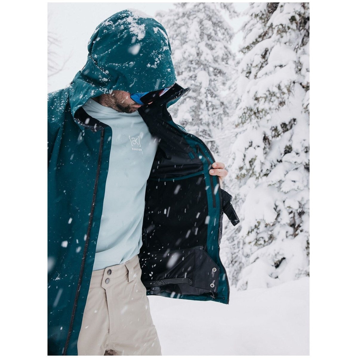 Burton [ak] Cyclic GORE - TEX Jacket Mens 2025 Deep Emerald - Elevation107