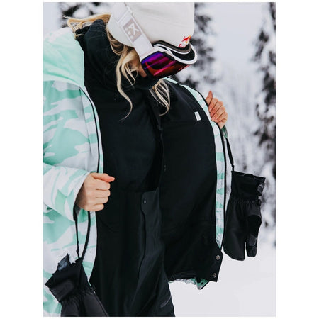 Burton [ak] Embark GORE - TEX Jacket Womens 2025 Oversized Zebra - Elevation107