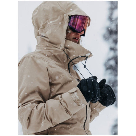 Burton [ak] Embark GORE - TEX Jacket Womens 2025 Summit Taupe - Elevation107
