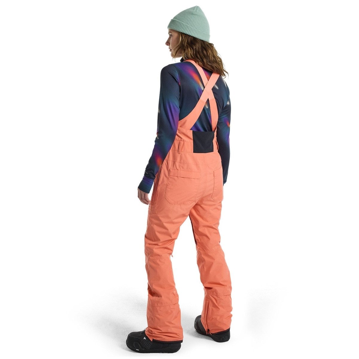 Burton Avalon GORE - TEX Bib Pants Womens 2025 Peach Echo - Elevation107