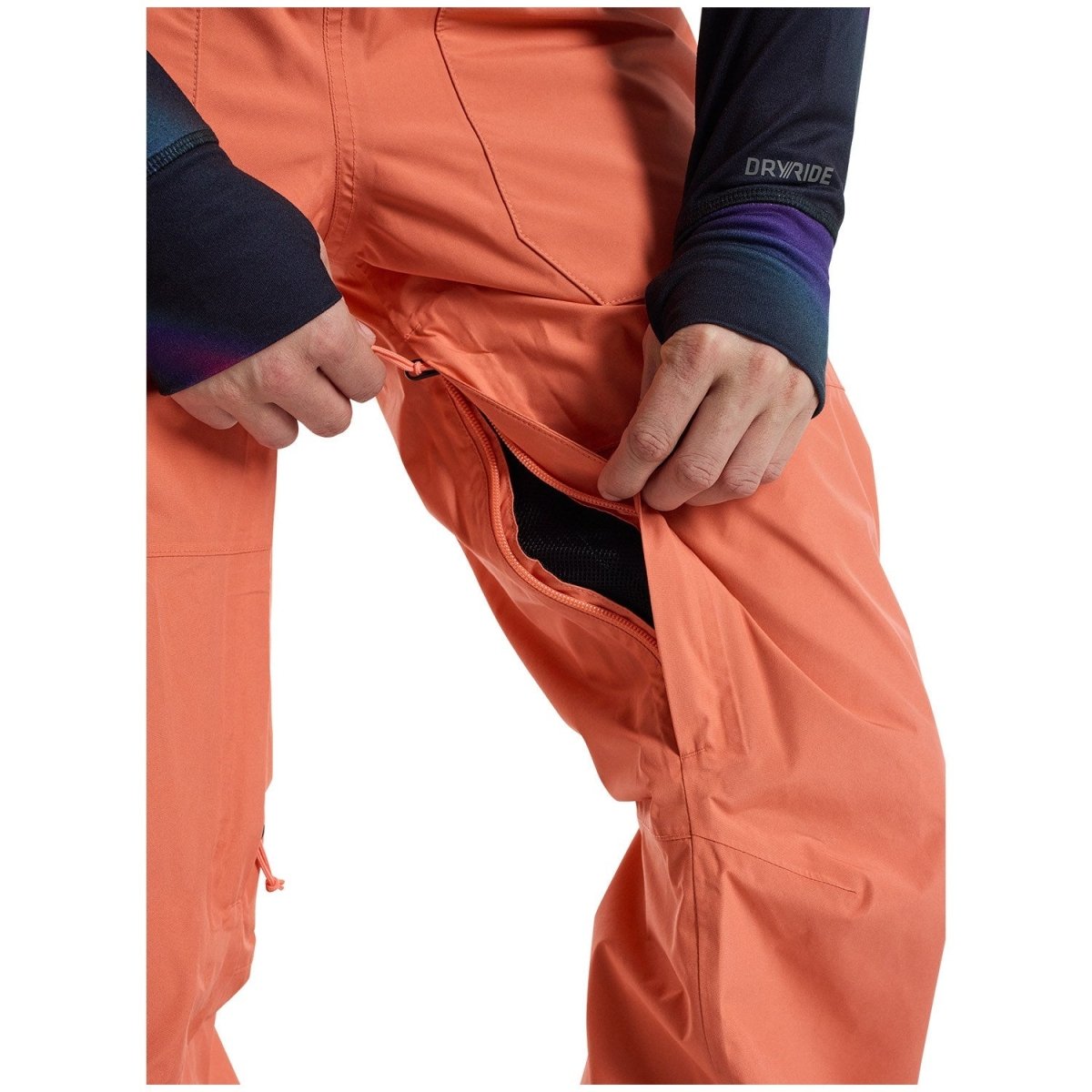 Burton Avalon GORE - TEX Bib Pants Womens 2025 Peach Echo - Elevation107