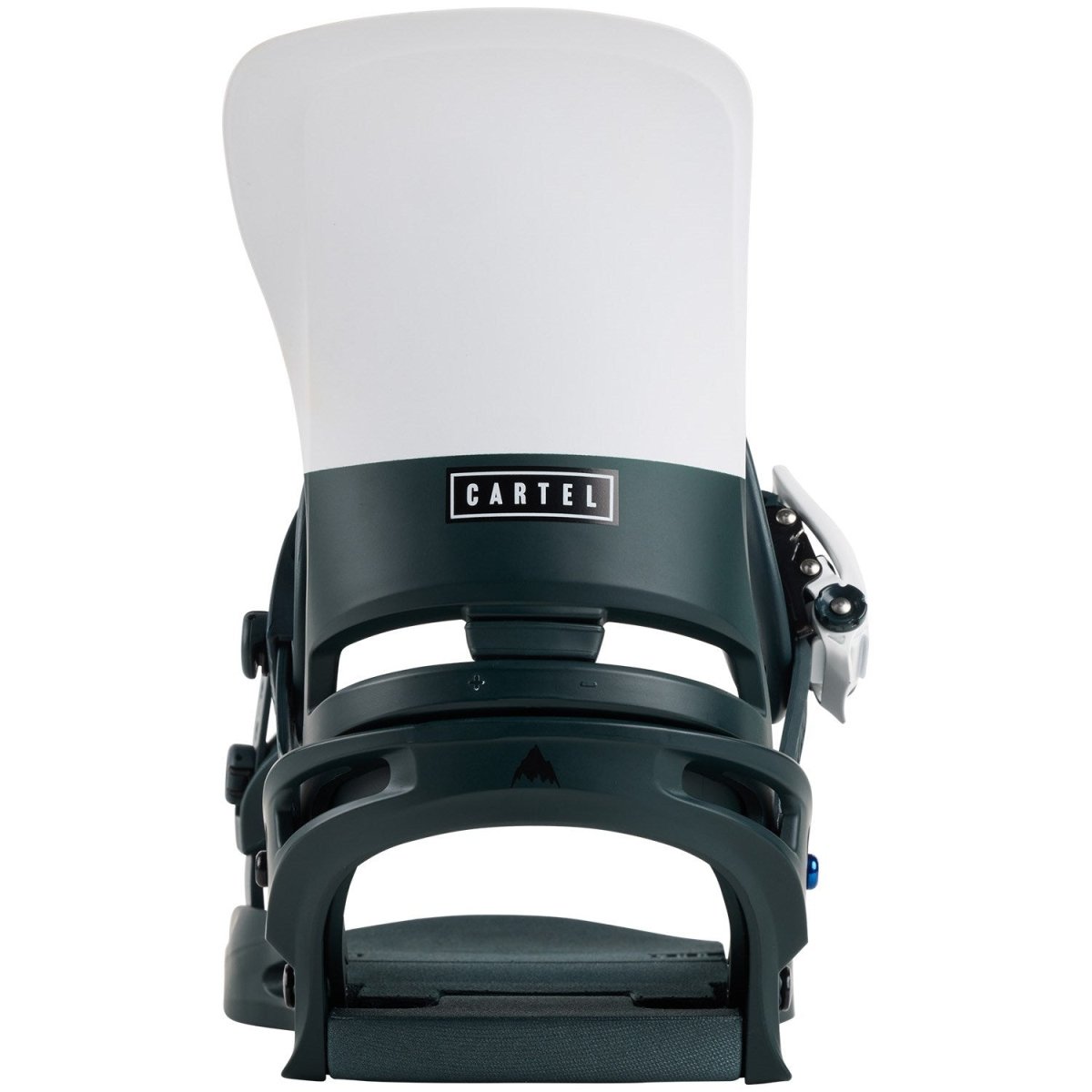 Burton Cartel Snowboard Bindings Mens 2025 Deep Emerald / White - Elevation107