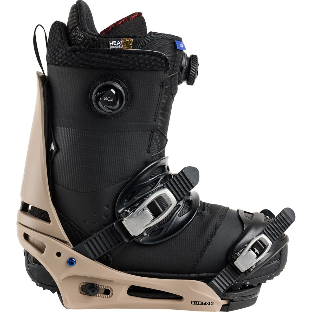 Burton Cartel Re:Flex Snowboard Bindings Mens 2026 Summit Taupe - Elevation107