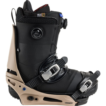 Burton Cartel Re:Flex Snowboard Bindings Mens 2026 Summit Taupe - Elevation107