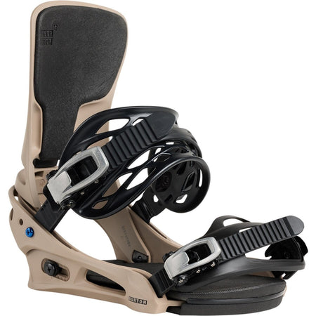 Burton Cartel Re:Flex Snowboard Bindings Mens 2026 Summit Taupe - Elevation107